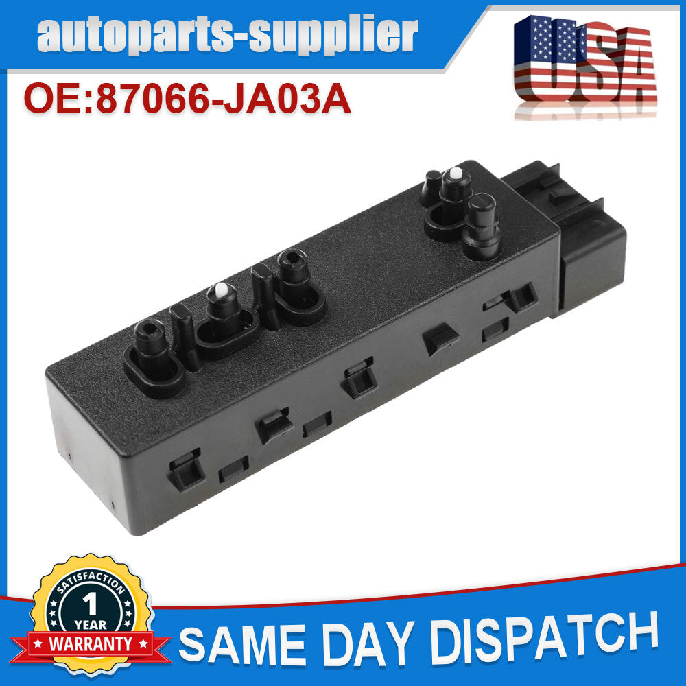 87066-JA03A Power for Seat Switch Driver Side for Nissan Altima 2007 - 2012 Front Left