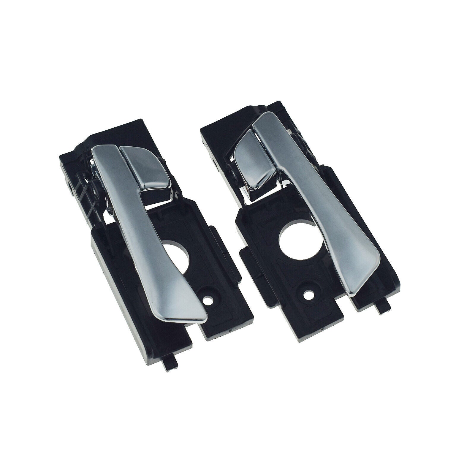 for Hyundai Accent 2012-17 Front Left  Right Interior Door Handles Pair Chrome