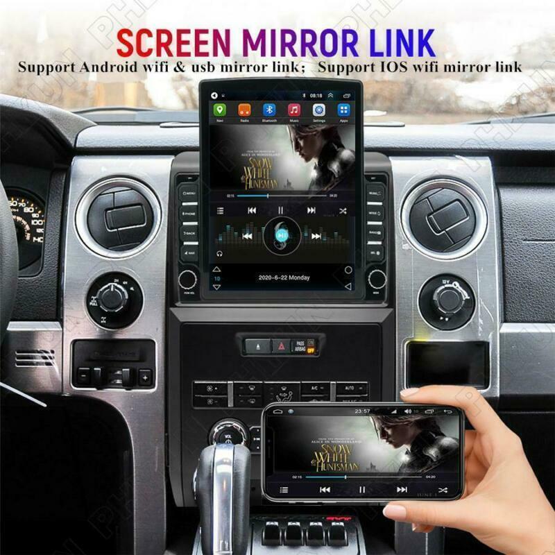 Vertical Stereo Radio 9.7 Android 10.1 For 2009-2012 for Ford F150 Model B 2+32GB