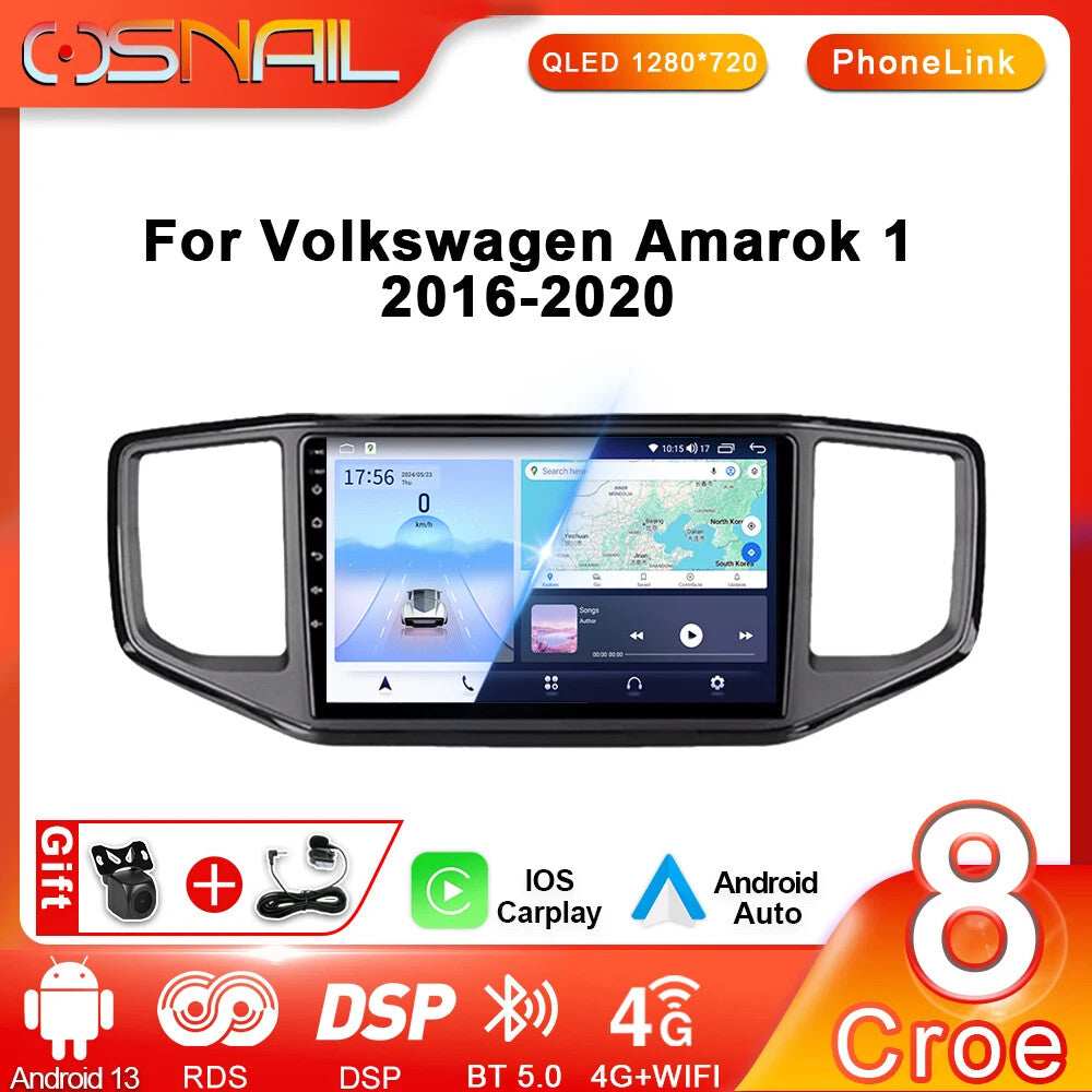 for Volkswagen for VW Amarok 1 Carplay Stereo Car Radio Multimedia Video Player GPS