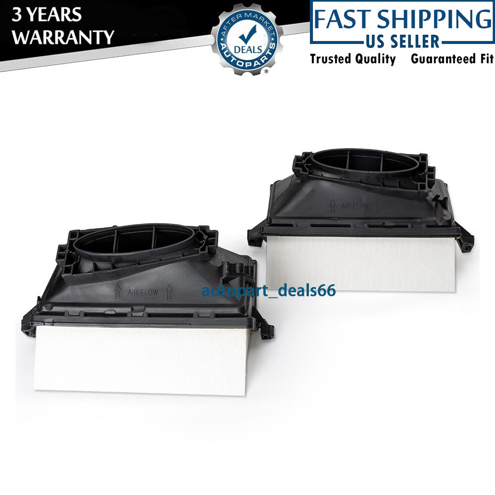 2PCS Air Filter L+R 6420940000 for Mercedes 13-2016 GL350 X166/2012-13 S350 W221 Q