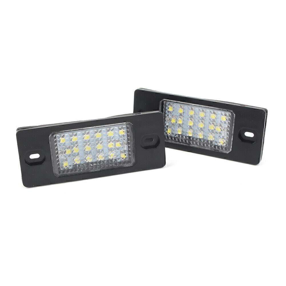 18-SMD White LED Rear License Plate Lamp Fit for VW Touareg 03-10