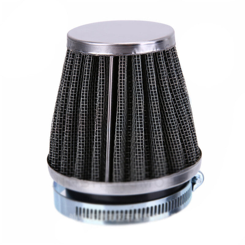 39mm Practical Modified Dirt Bike Go Kart Motorcycle Air Intake Filter Cleaner v
