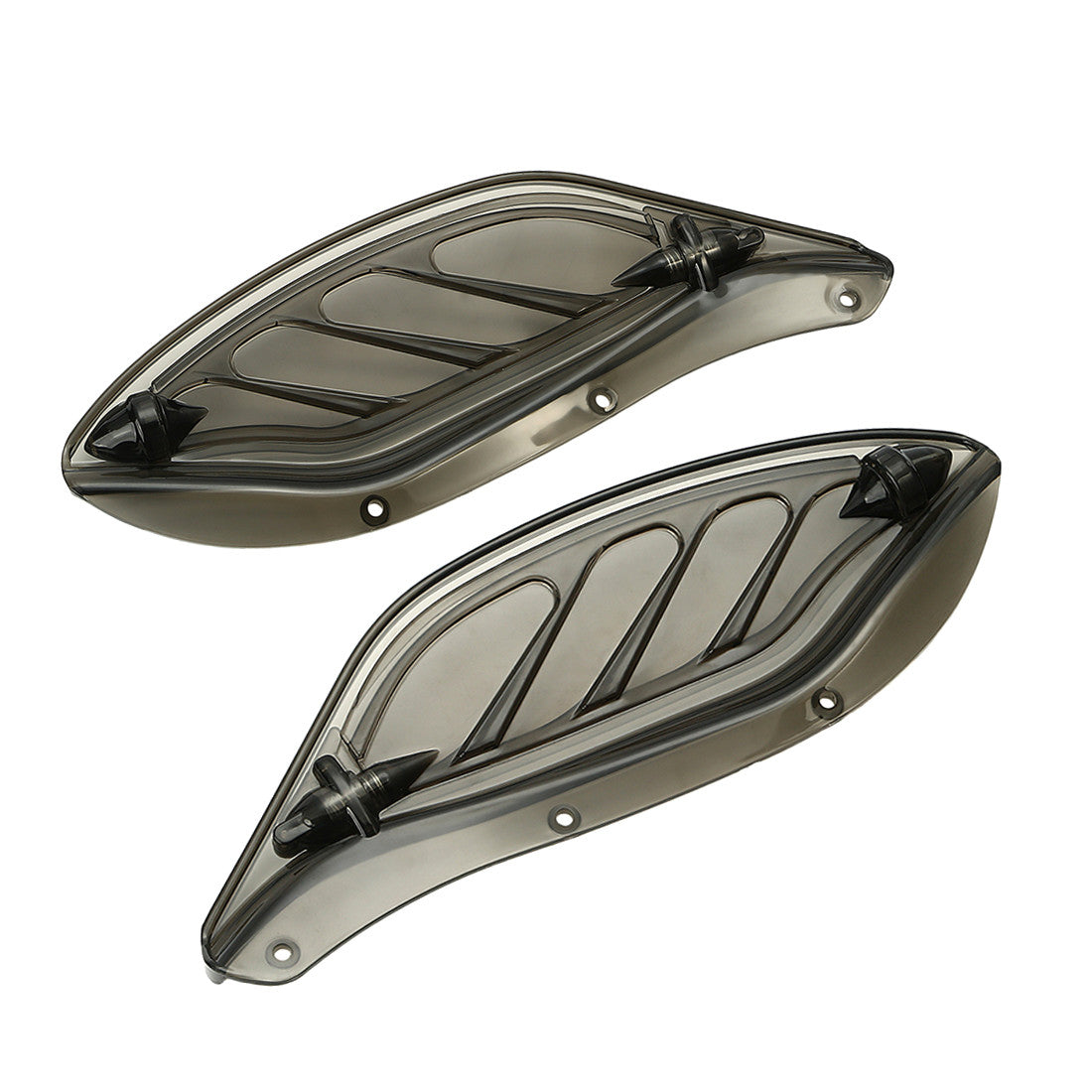 Smoke Fairing Adjustable Side Wings Air Deflector for Harley Electra Glide 96-13 Q