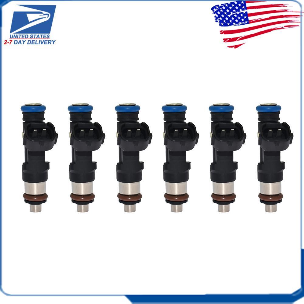 6PCS 0280158005 Fuel Injectors for Nissan Maxima Quest Altima Murano V6 3.5L US