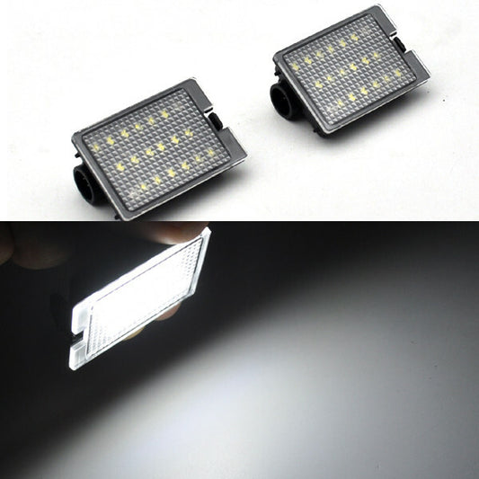 2x White LED Number License Plate lights for Dodge for CHRYSLER Durango 2014-2018 v