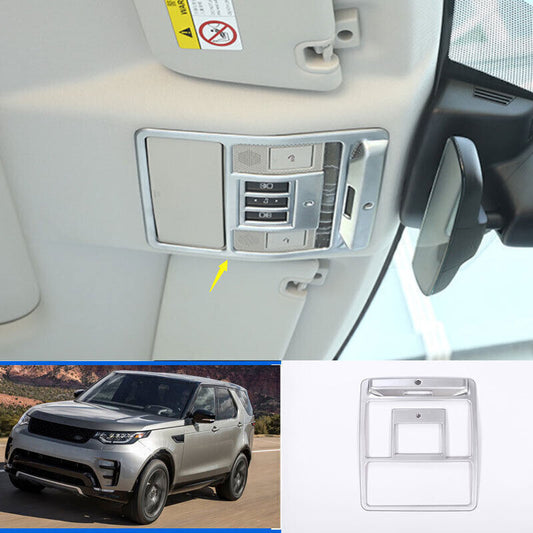 for Land Rover Discovery 5 2017-25 Matt Silver Front Reading Light Cover Trim 1X