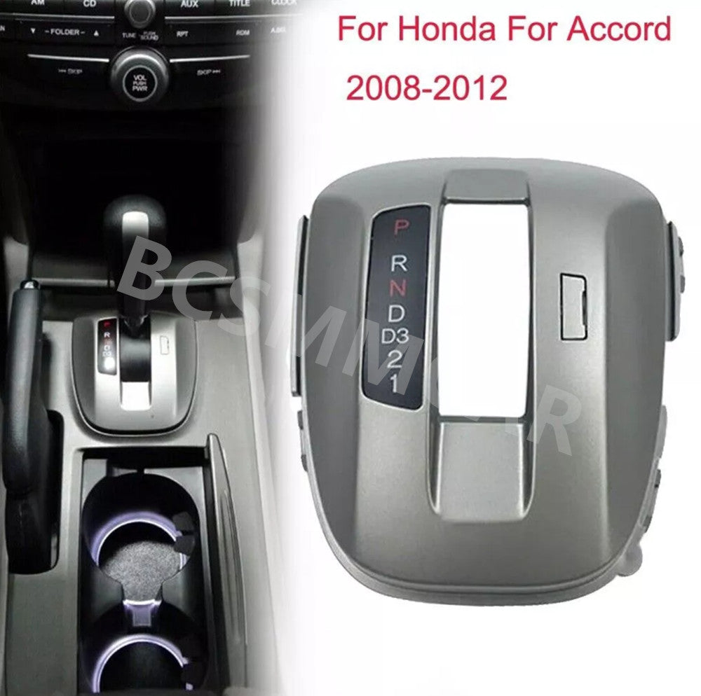 Fit for Honda Accord 2008-2012 Center Console Shifter Trim Plate Cover