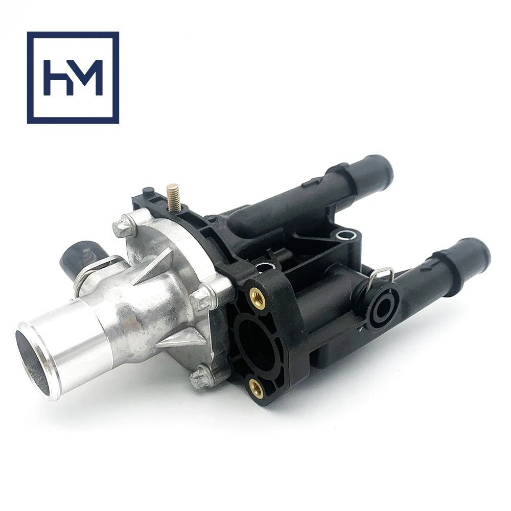 Engine coolant thermostat housing assembly suitable for Chevrolet 902-033 55564890 Q