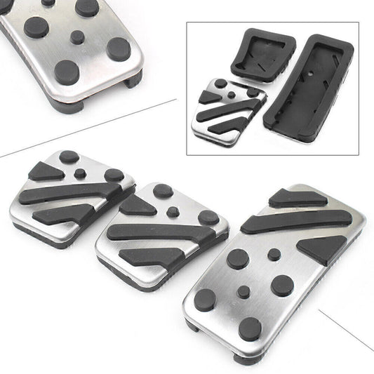 3pcs Fuel Gas Brake Pad Pedal MT Pedals Fit for Mitsubishi Outlander ASX Lancer EX Q
