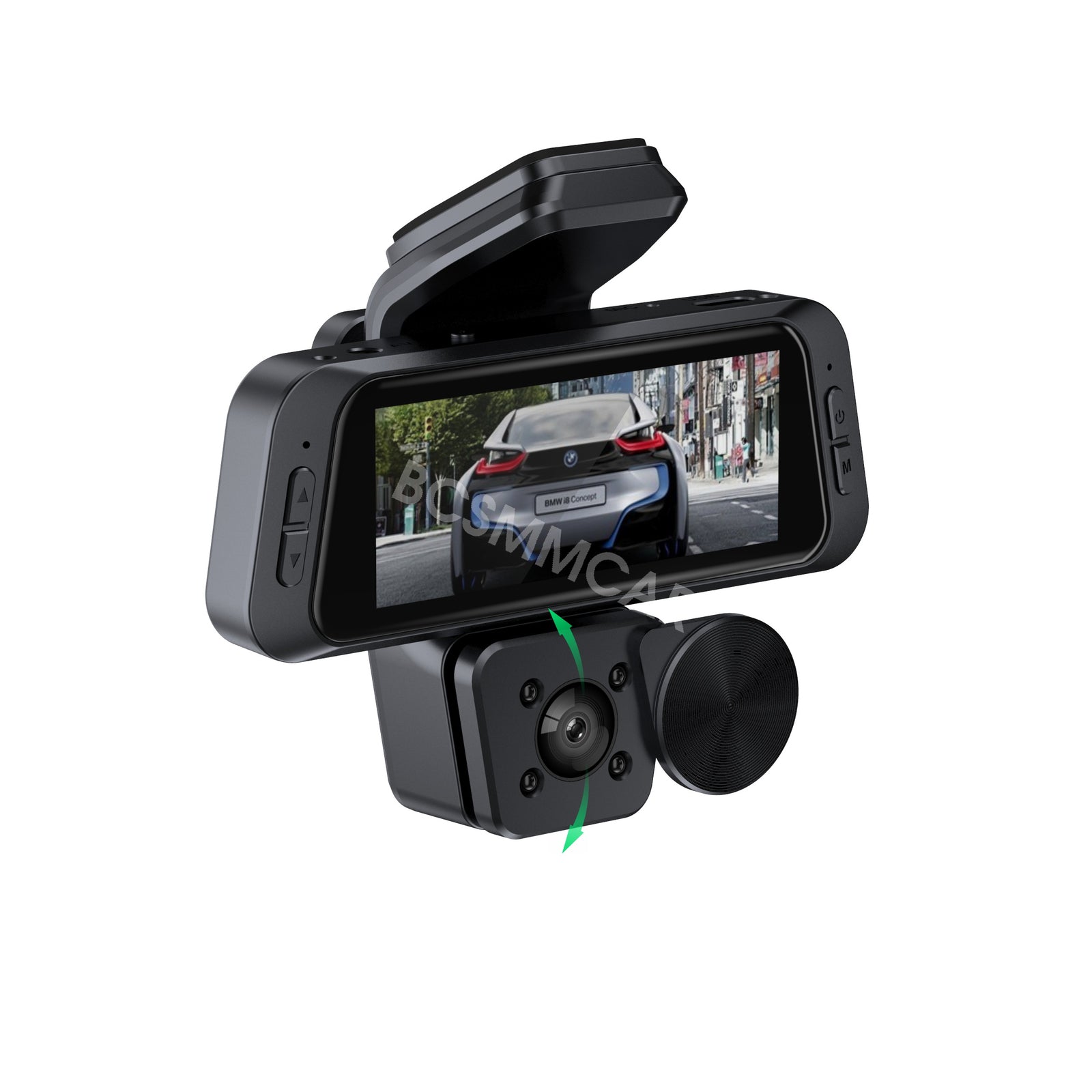 2in WiFi Three Lens WIFI Car DVR Video Recorder Dash Cam Parking Monitoring 170¡ã