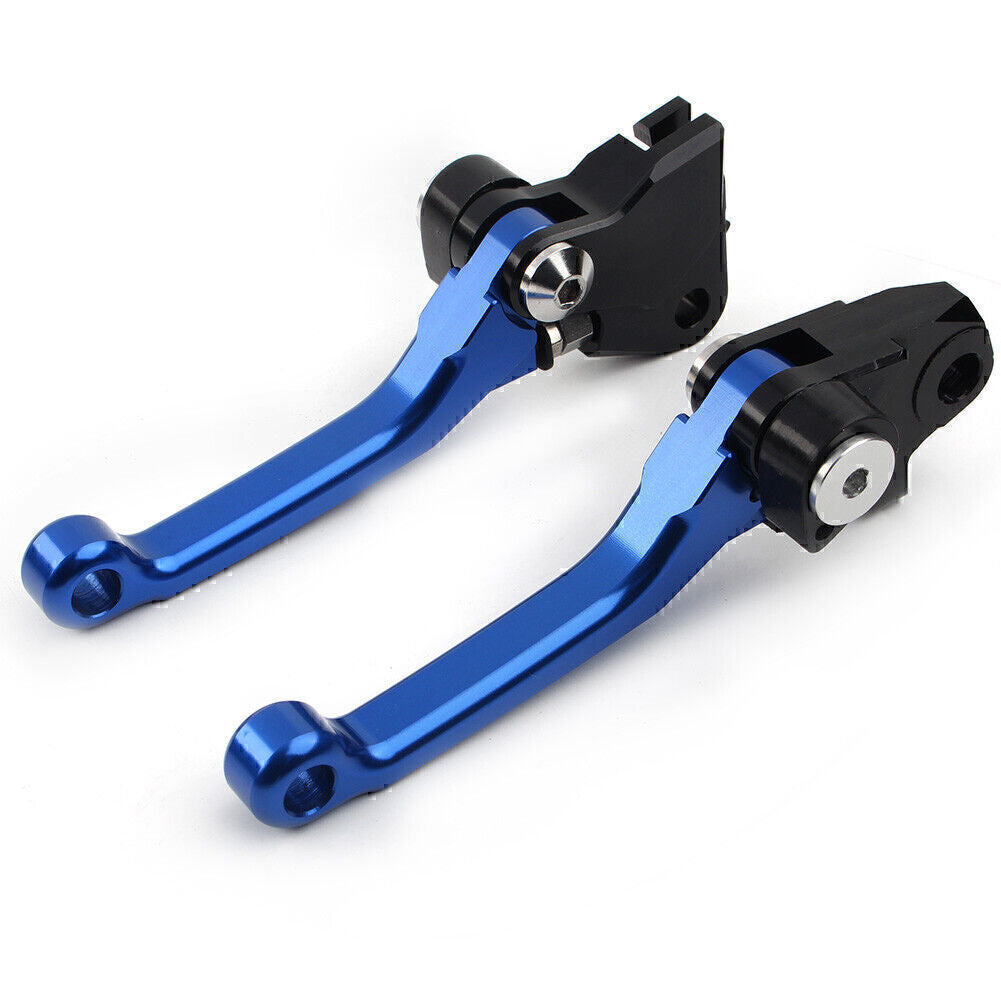 Pivot Brake Clutch Levers Fit for YAMAHA YZ 250F YZ 426F YZ 450F 2009-2020 Blue