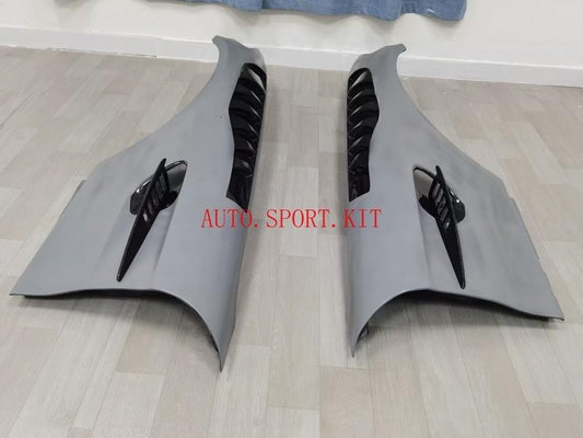 Front Bumper Side Fender with Carbon Fibre Vent for AMG GT GTS Q