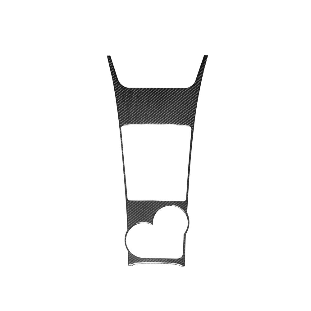 Carbon Fiber Interior Center Gear Shift Cover Trim for Cadillac CTS 2003-2007