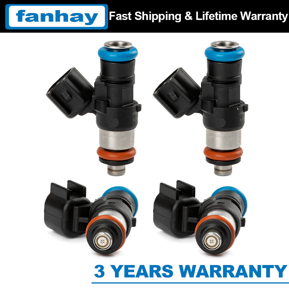 4PCS Fuel Injectors for Chevrolet for Corvette LS3 L99 Camaro SS 6.2 7.0l 0280158051