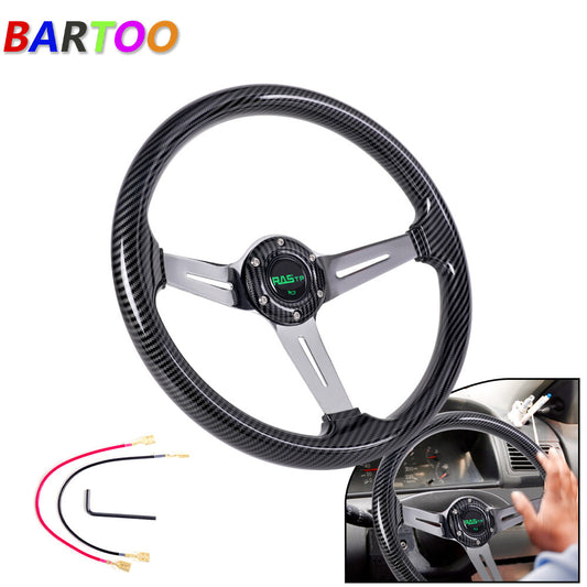 14INCH Acrylic for Golf Cart Steering Wheel for EZGO TXT/Club Car/ for Yamaha Q