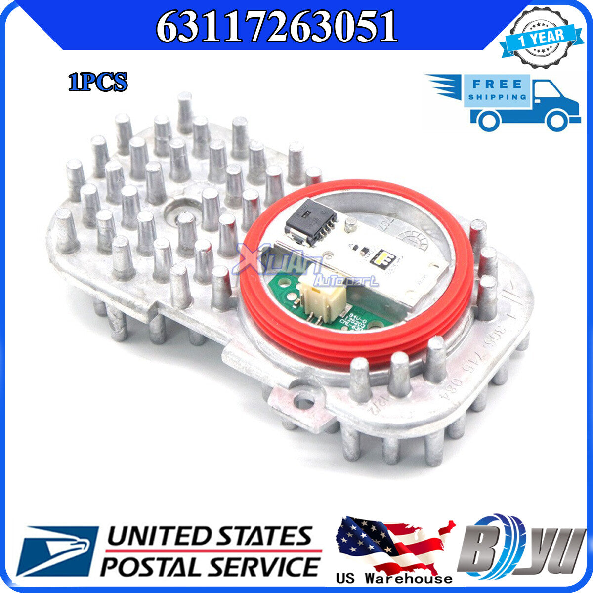 LED Daytime Running Light Module 63117263051 for BMW 3 Series, 4 Series, 6 Series, X3, X5, X6