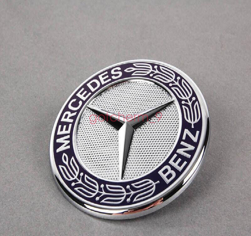 for Mercedes CLK CLS E GL GLK ML SL Class Front Hood Emblem Badge Logo