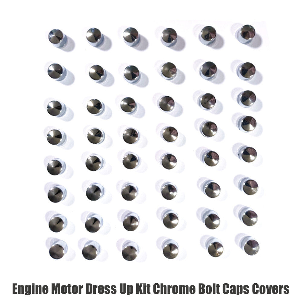 Chrome motor bolt cover kit for Harley-Davidson - n