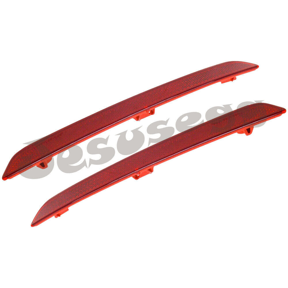 Rear Left+Right Bumper Face Bar Reflector Light Red for BMW 428i 430i 435i 440i