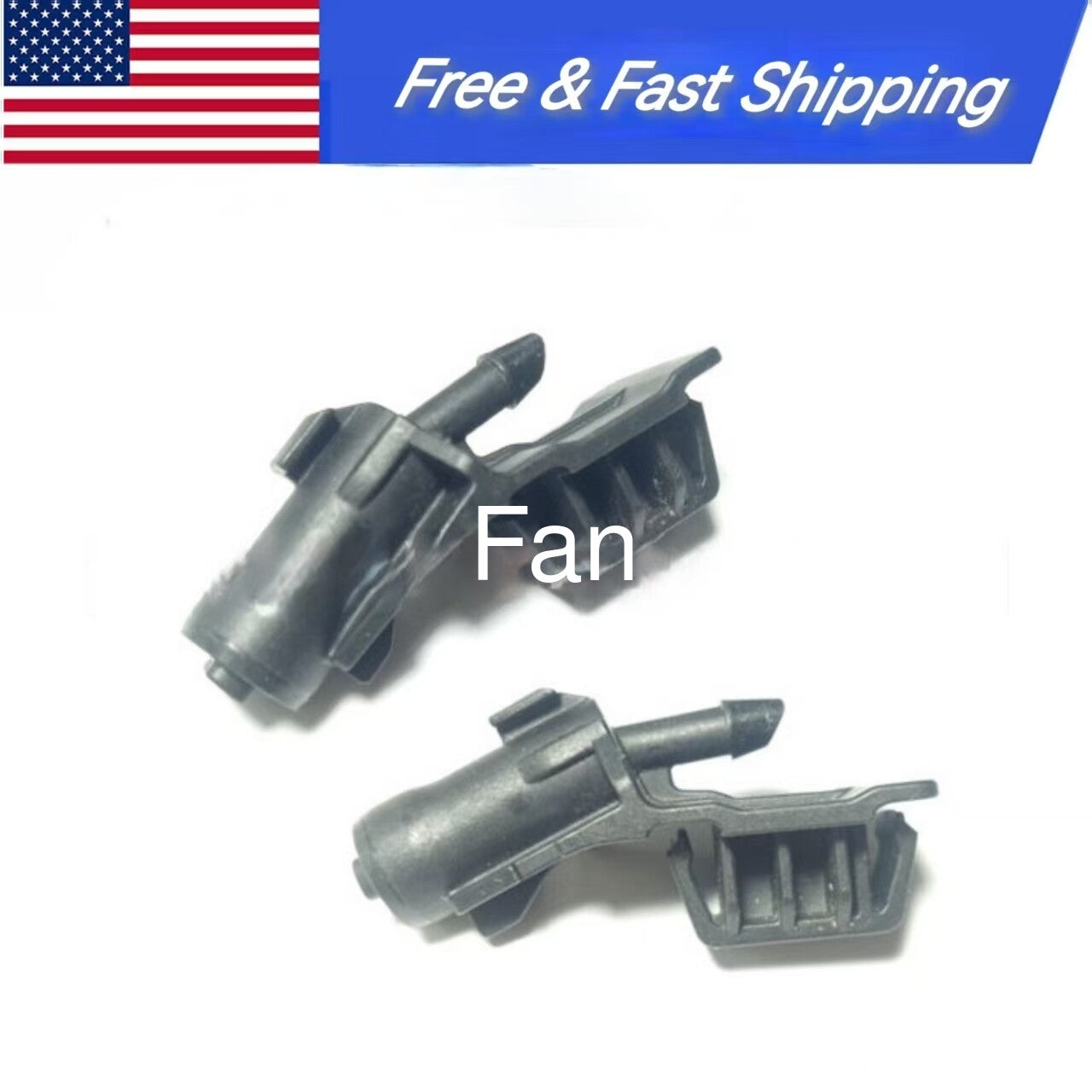 2x Windshield Wiper Washer Nozzle Spray Jet For 10-15 Chevy GM Camaro 92233791-l Q