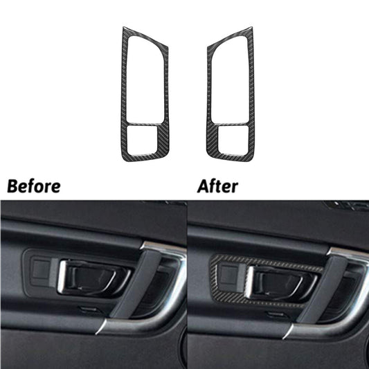 Carbon Fiber Cigarette Lighter Panel Trim for Subaru Outback Legacy 2015-2017 v