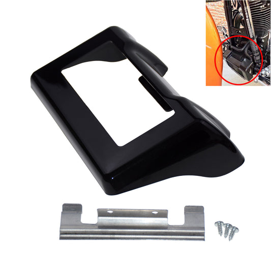 Oil Cooler Black Cover Fit for Harley Touring Electra Street Road Glide 11-2016 Q