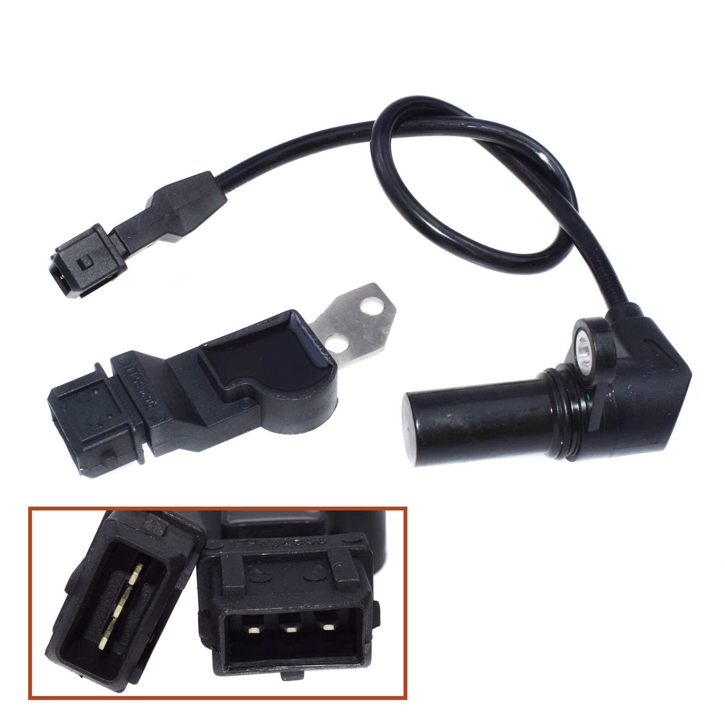 2-pack crankshaft position sensors for AVEO AVEO5 WAVE WAVE5 96253542 96253544 Brand New n