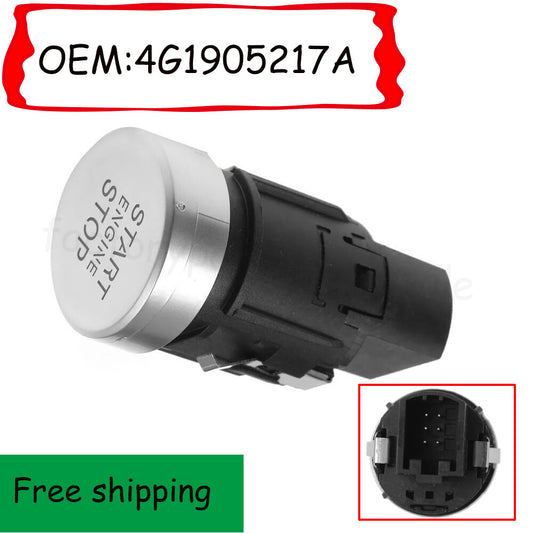 new start/stop engine ignition switch button 4G1905217A for Audi A6, S6, A7, RS7 - n