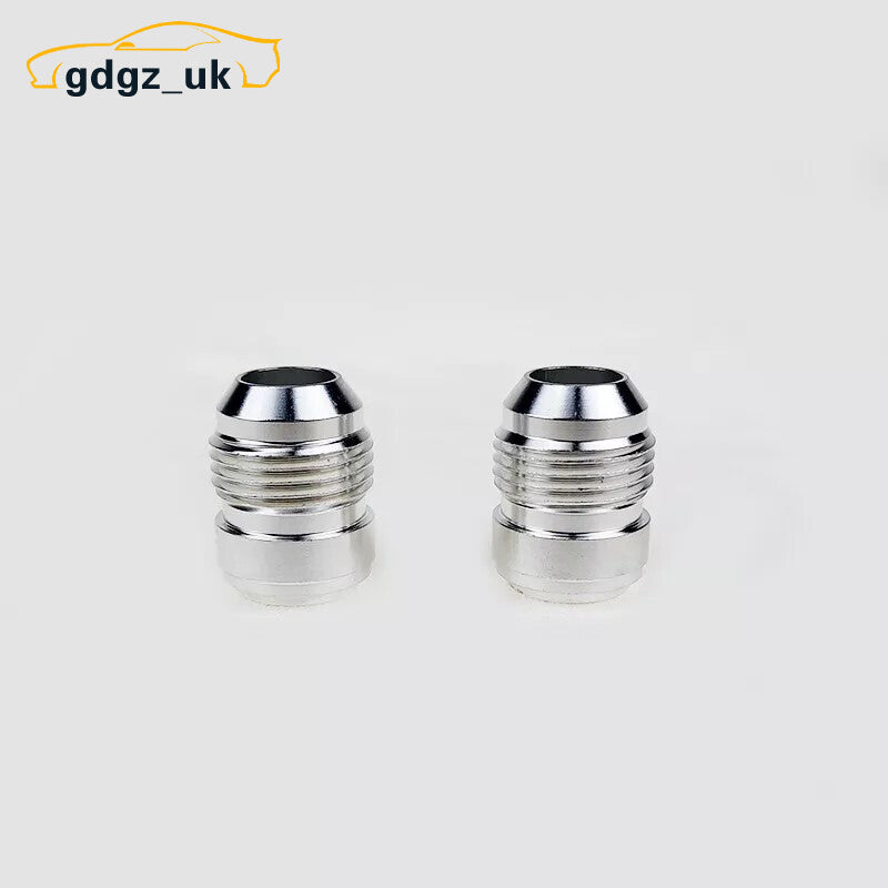 2pcs - 10 AN Aluminum Weld On Fitting Bung Male Adapter AN10