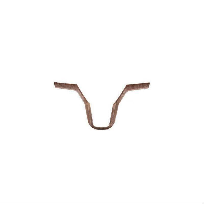 Refit Wood Grain Steering Wheel Strip Cover Trim for Tesla Model 3 Y 2017-2022