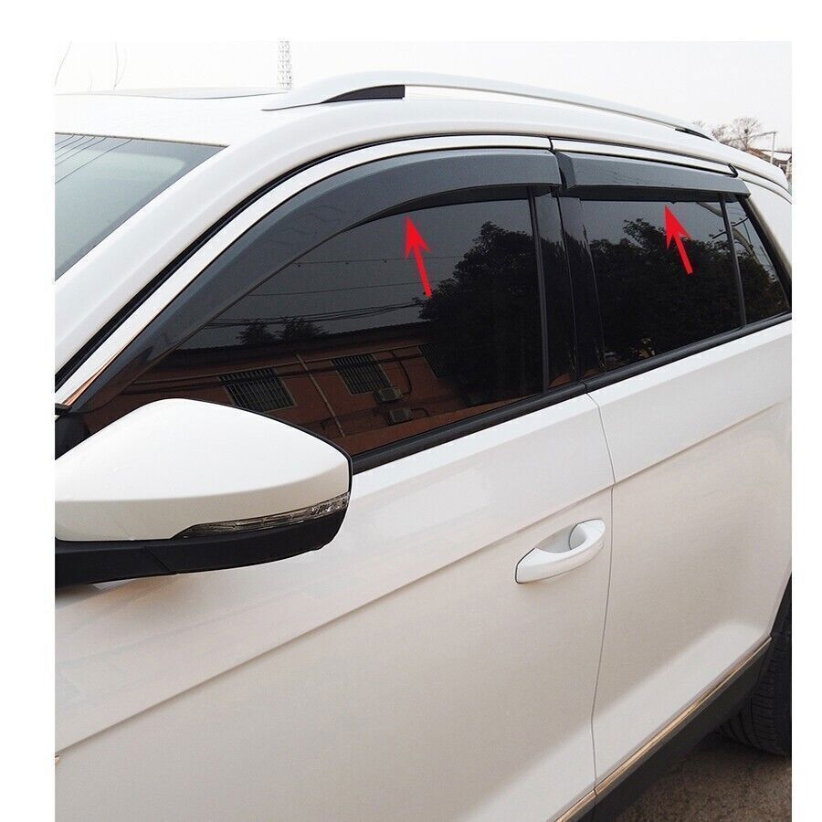 for Lexus RX350 350h 500h 2023-24 Smokey Window Visor Vent Shades Sun Rain Guard