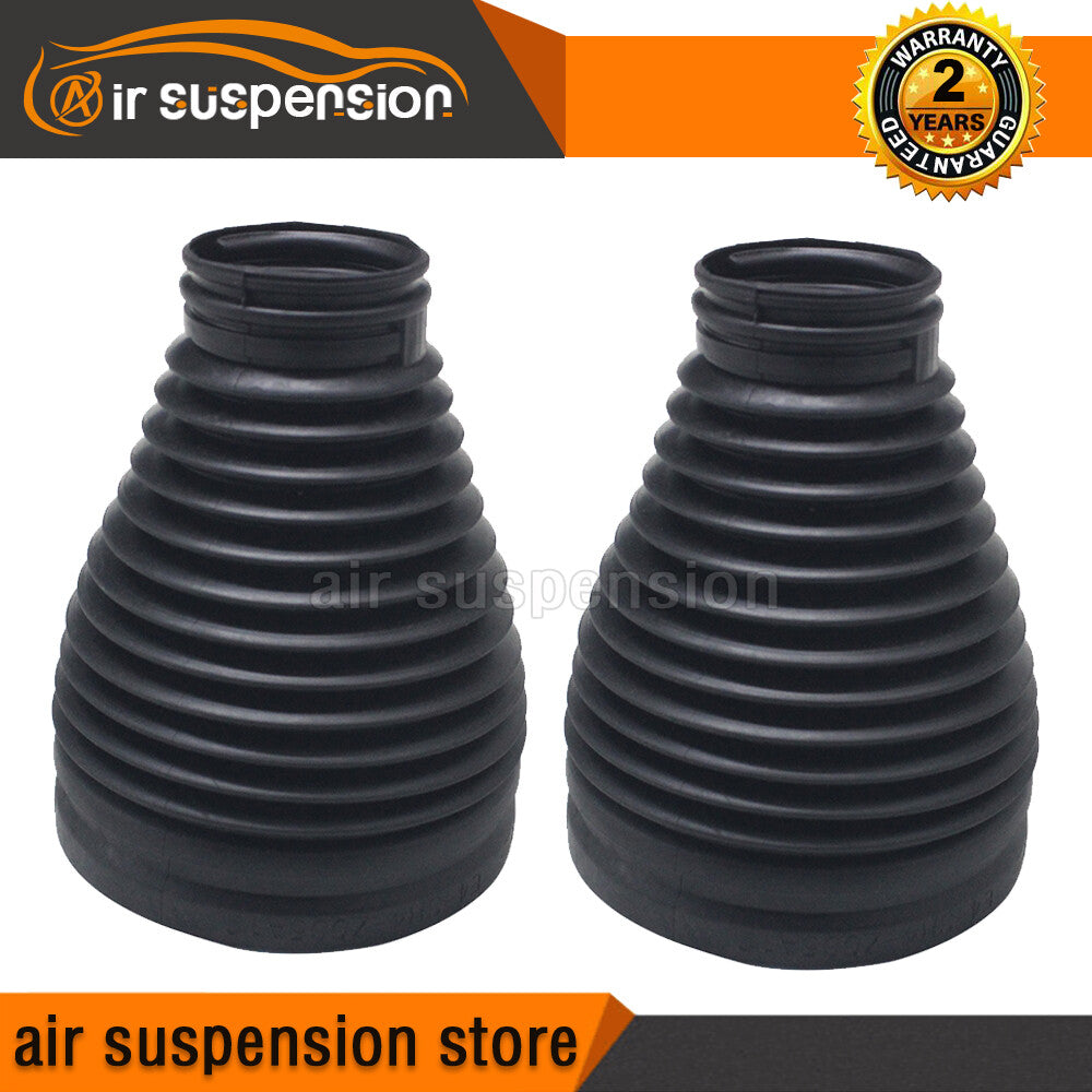 PAIR AIR SUSPENSION SHOCK DUST COVER BOOTS for MERCEDES C-CLASS W205 C205 FRONT