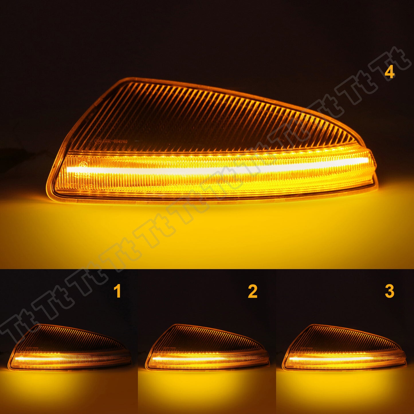 LED side mirror turn signals are applicable to for Mercedes W164, C250, C300, C350, C63, and AMG models manufactured between August 15th and 2015.