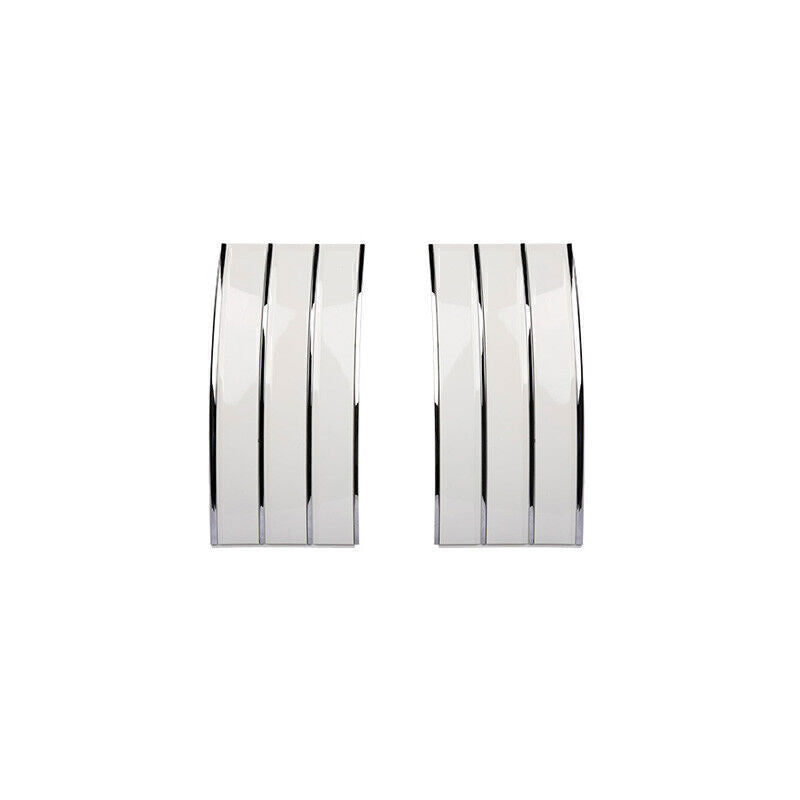 2P Sliver White Side Door Fender Vent Outlet Cover for Range Rover L405 2013-22