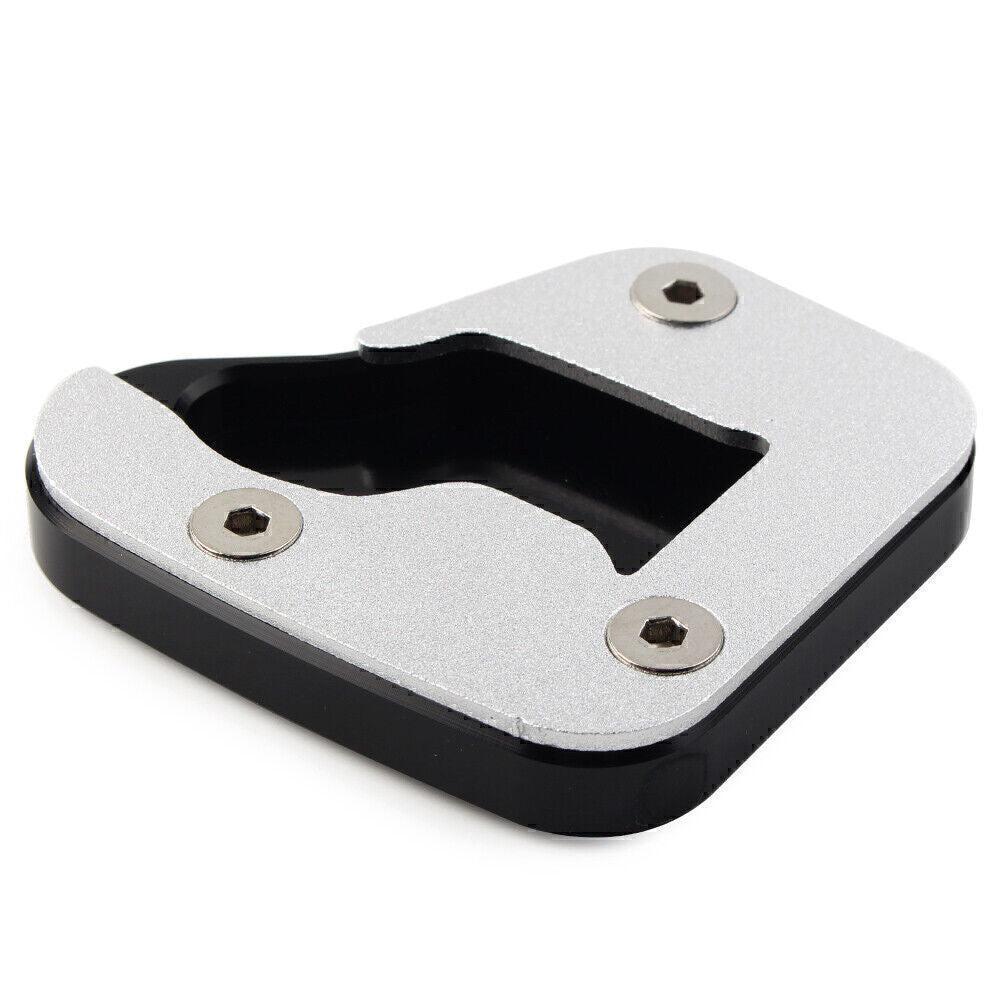 for Suzuki Hayabusa 2008-2020 2018 Silver Kickstand Sidestand Enlarge Plate Pad Q
