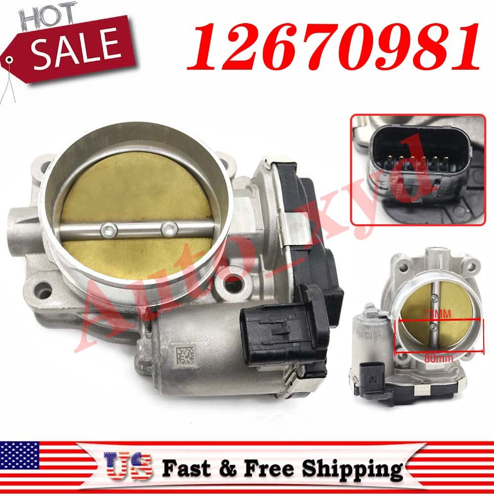 Throttle Body 12670981 Fit for Chevrolet Camaro Equinox Impala Traverse 3.6L Q