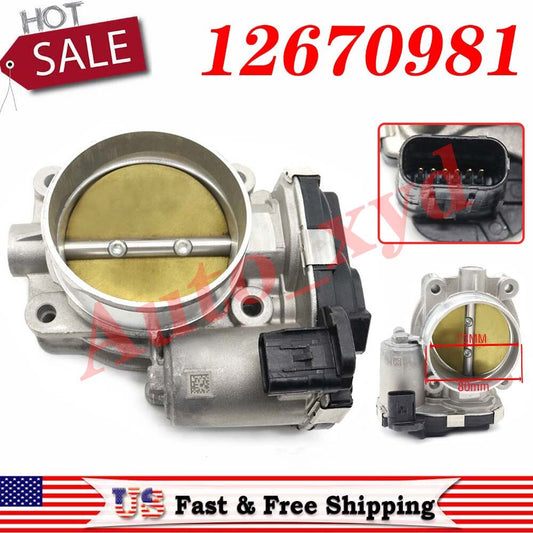 Throttle Body 12670981 Fit for Chevrolet Camaro Equinox Impala Traverse 3.6L Q