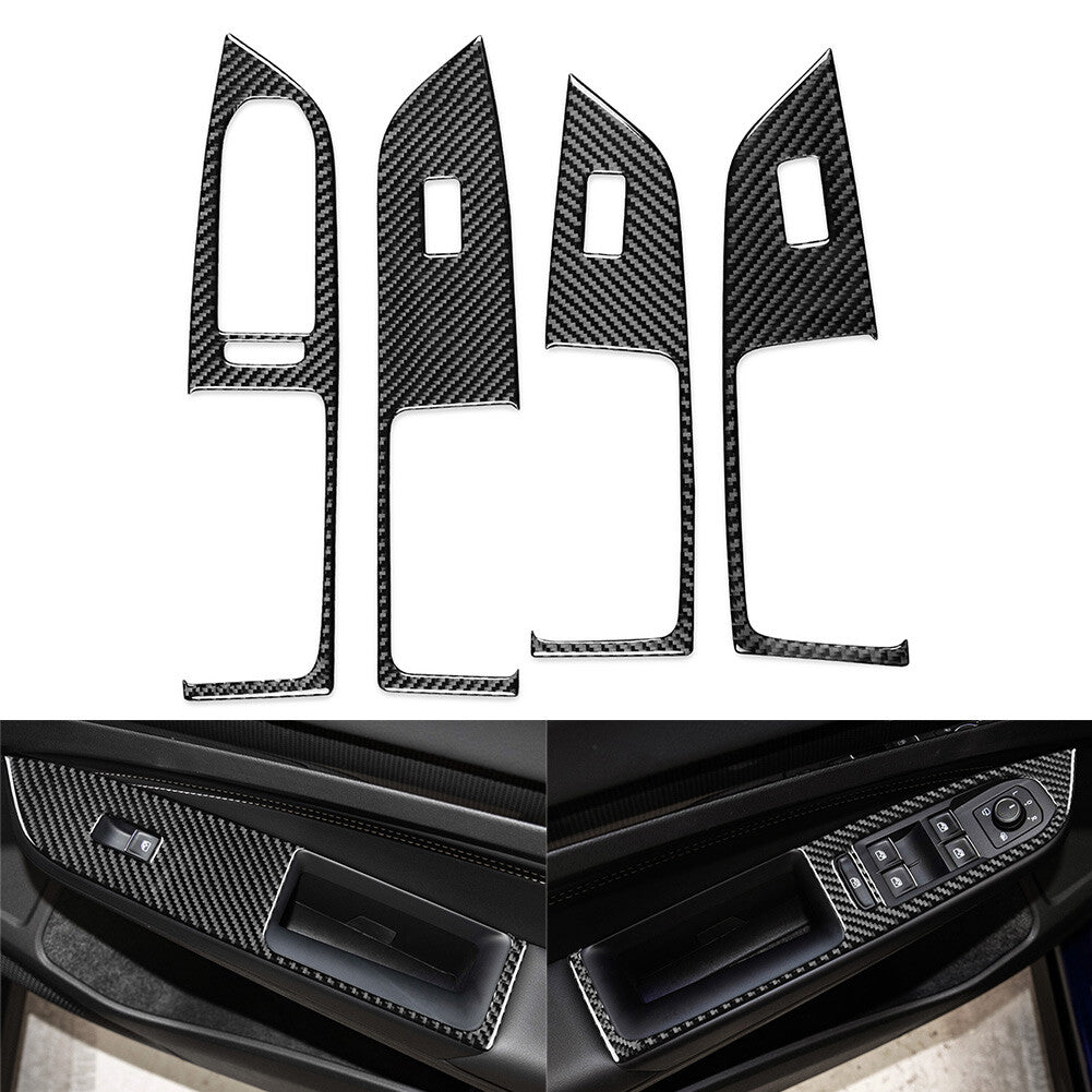 LHD Car Door Window Lift Switch Panel Cover Trim for Volkswagen for Golf 8 MK8 21-23