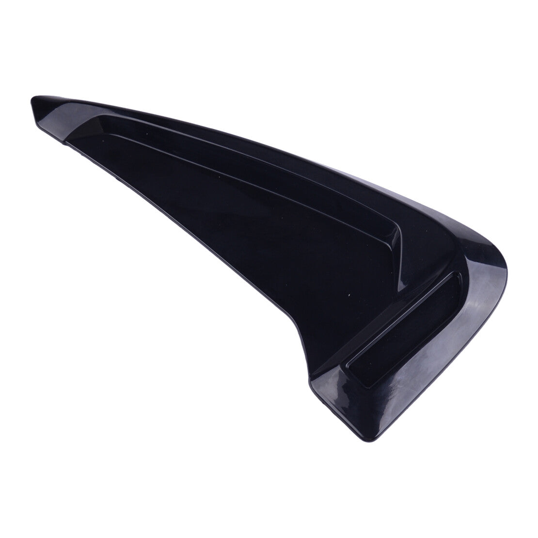 Pair Black Universal Car Side Body Marker Air Flow Fender Wing Vent Trim Cover v