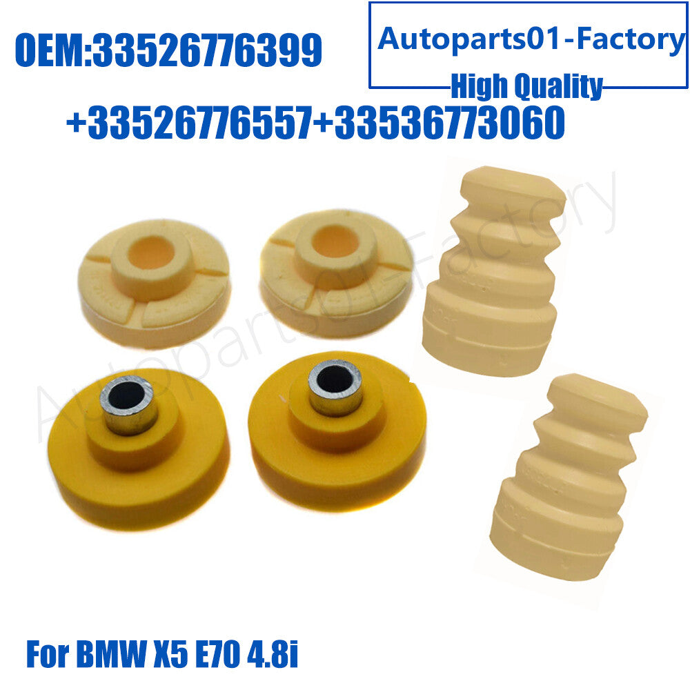 Set of6PCS Strut Mount Bushing Support Suspension Buffer Kit for BMW X5 E70 4.8i