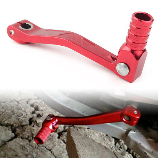 10mm Folding Shifter Lever Green For KLX BBR TTR Dirt Bike Sunl Coolster Red