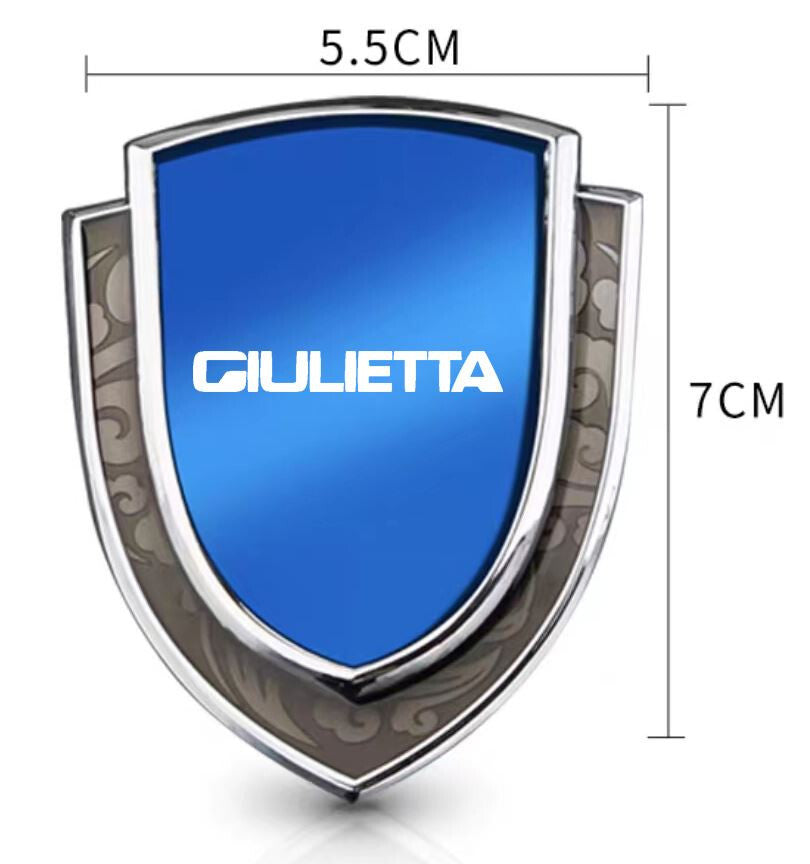 Suitable for Volvo AWD car side mudguard sticker badge stainless steel black 2 pieces- v