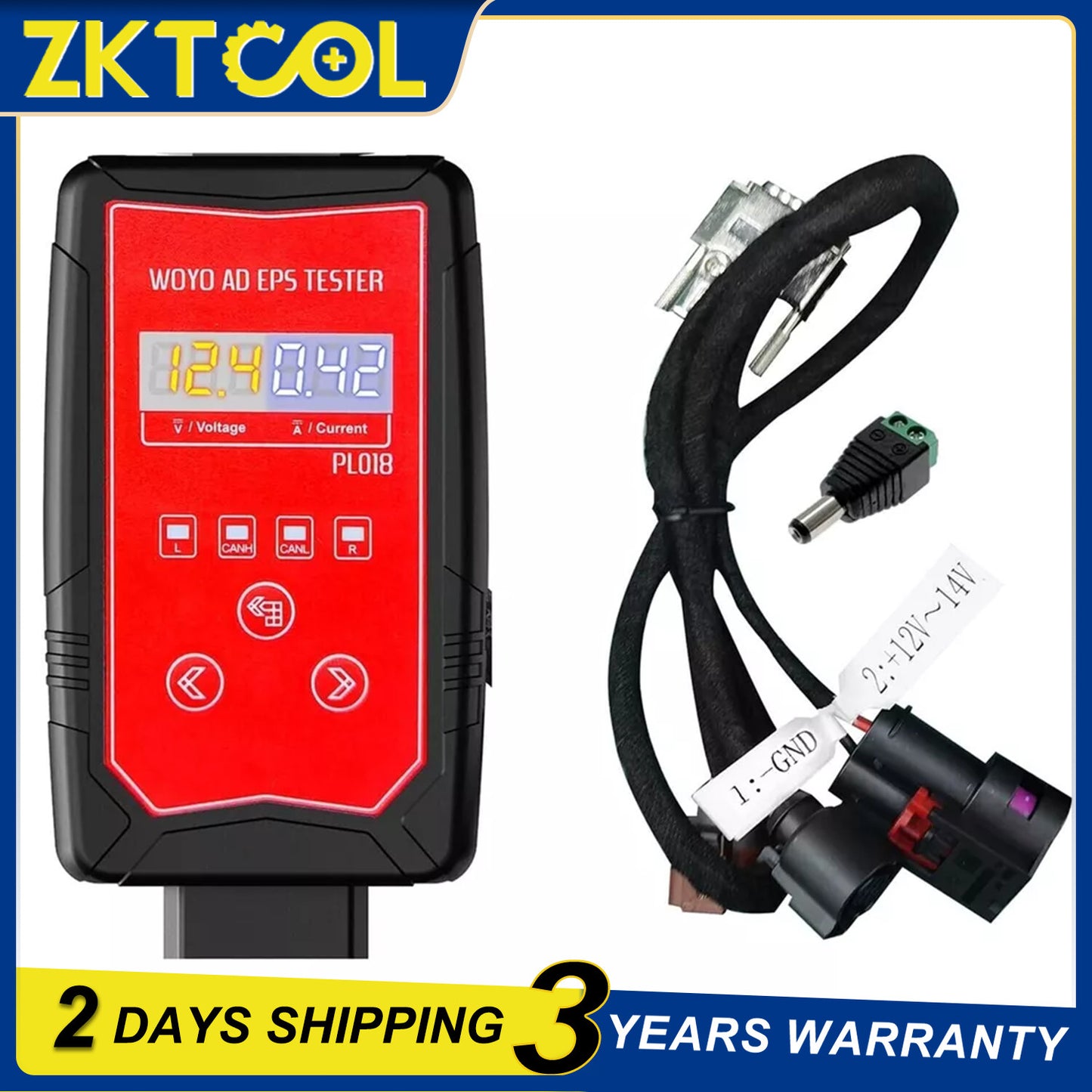PL018 Steering Wheel EPS Tester for AUDI A4 A5 A6 Q5 Automotive Diagnostic Tool
