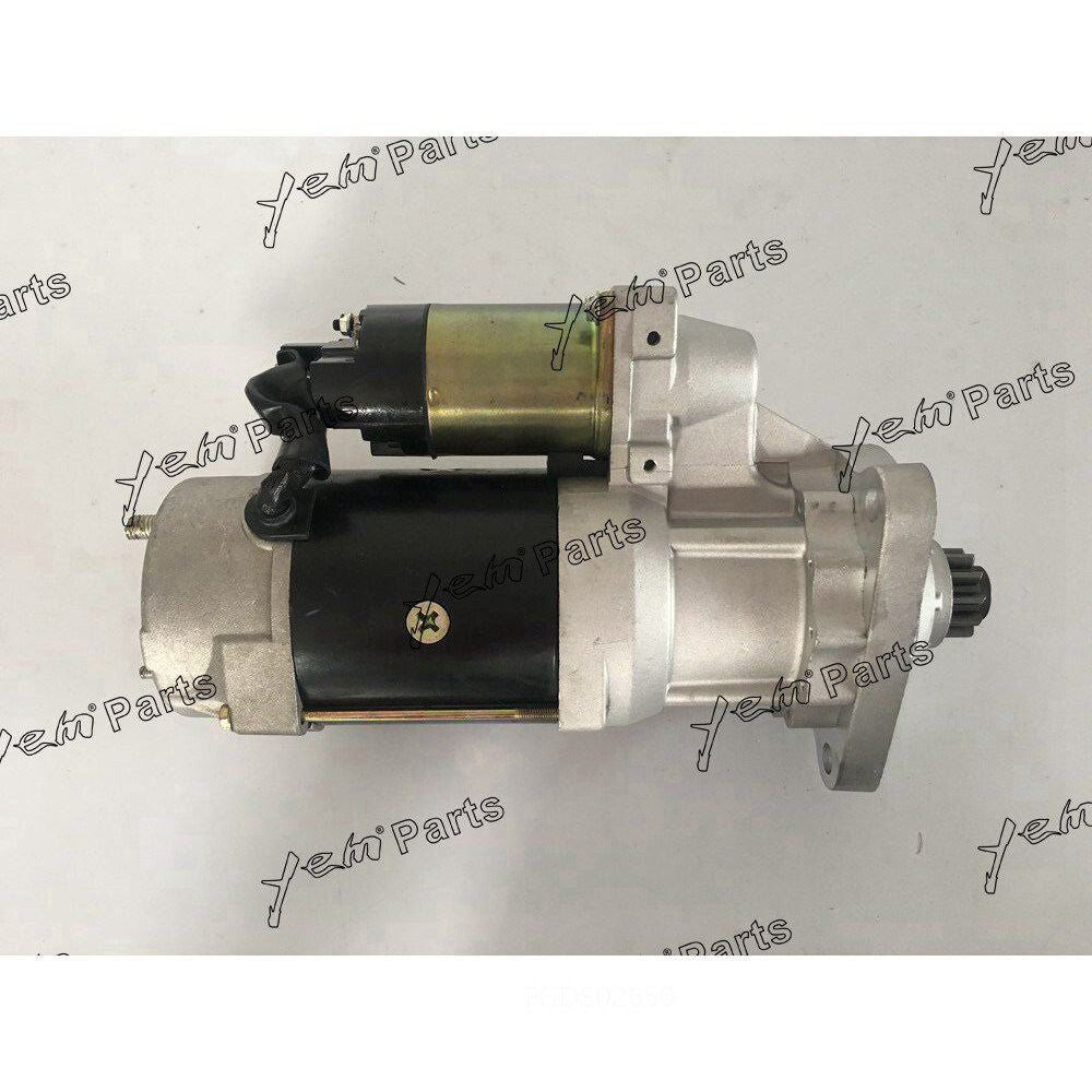 DE12/DE12T starter motor 11T suitable for Doosan diesel engines DE12/DE12T starter motor