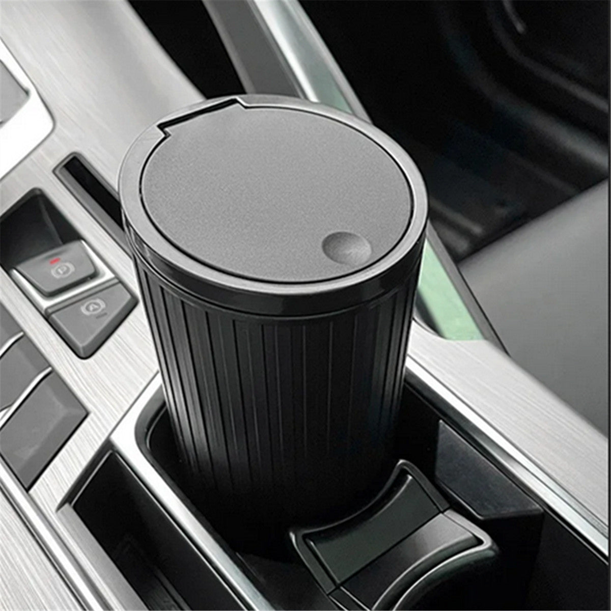 Car Trash Can for Mini Garbage Dust Box Rubbish Bin Organizer Interior Accessories