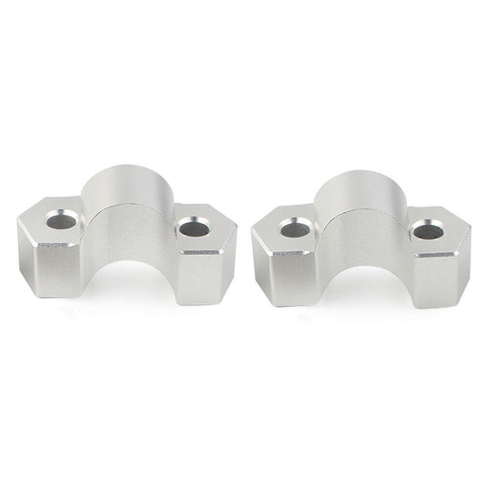 for BMW F 850 GS 2018-2020 2019 Silver 28mm Height Riser Handlebar Clip Adapter