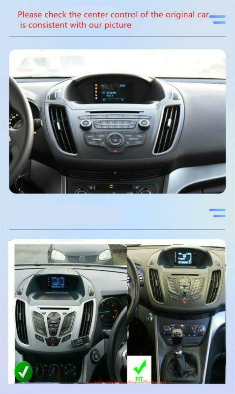 9.7-inch vertical Android 10.0 radio stereo head unit for 2013-2018 Escape Kuga- n