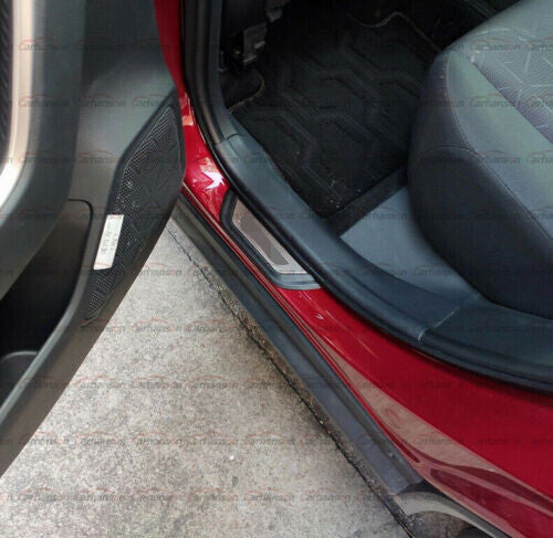Carbon Fiber Outer 4-Door Handle Cover Trim ABS For -V [US] 2023-2024 v