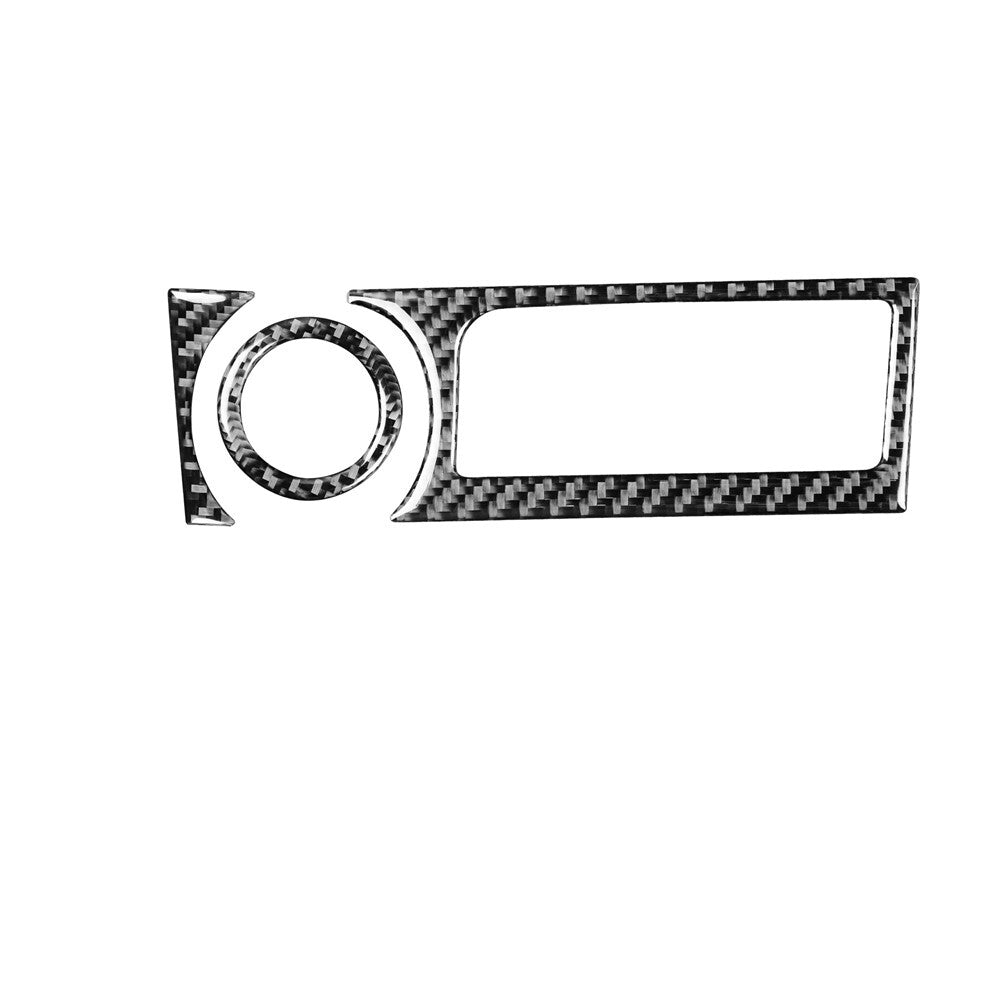 Carbon Fiber Dimming light Switch Frame Cover Trim For Hilux 2015-2021 v